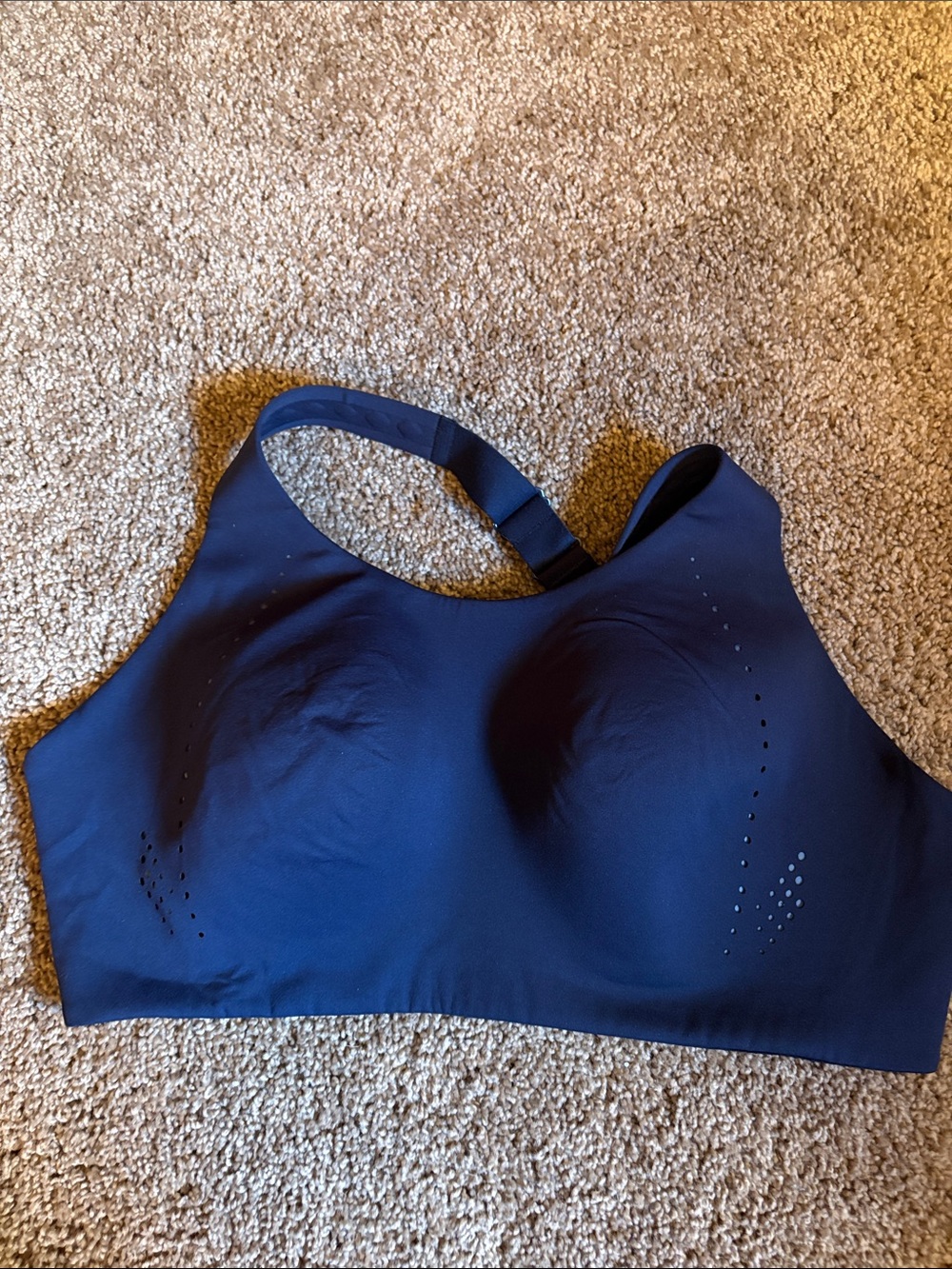 lululemon athletica Navy Air Support Sports Bra 32DDD